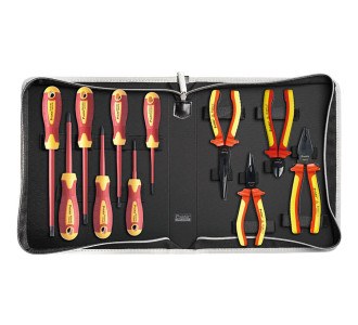 PROSKIT σετ εργαλείων ηλεκτρολόγου PK-2802 με θήκη, 1000V μόνωση, 11τμχ
