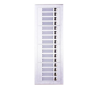 PAILI Επέκταση θυροτηλεόρασης PL619-16E 16 κουδουνιών, εντοιχιζόμενη