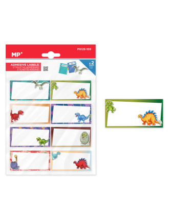 MP αυτοκόλλητες ετικέτες τετραδίων PN125-109, 65x32mm, 8 σχέδια, 16τμχ MP αυτοκόλλητες ετικέτες τετραδίων PN125-109, 65x32mm, 8 σχέδια, 16τμχ