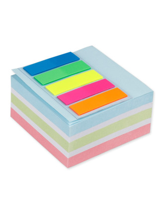 MP αυτοκόλλητα χαρτάκια σημειώσεων PN181 75x75mm, 400+100τμχ, χρωματιστά MP αυτοκόλλητα χαρτάκια σημειώσεων PN181 75x75mm, 400+100τμχ, χρωματιστά
