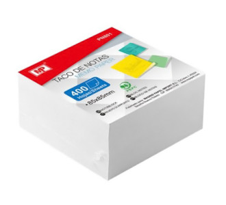MP χαρτάκια σημειώσεων PN801, 85 x 85mm, 400τμχ, λευκά
