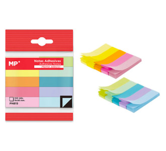 MP αυτοκόλλητοι σελιδοδείκτες PN815, 15x50mm, 1000τμχ, χρωματιστοί MP αυτοκόλλητοι σελιδοδείκτες PN815, 15x50mm, 1000τμχ, χρωματιστοί