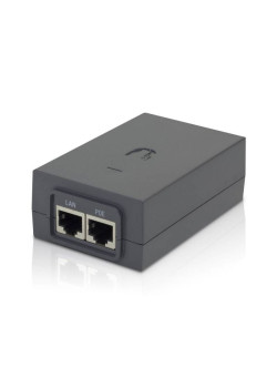 UBIQUITI Gigabit PoE Adapter POE-24-12W-G, 24V, 0.5A 12W, με power cable