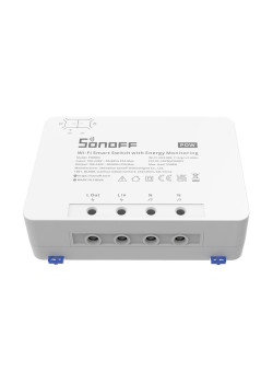 SONOFF smart διακόπτης παρακολούθησης ισχύος POWR3, WiFi, 25A, λευκός