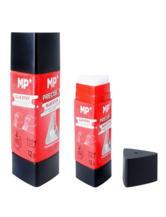 MP κόλλα στικ PP009, τρίγωνη, διάφανη, 12g MP κόλλα στικ PP009, τρίγωνη, διάφανη, 12g