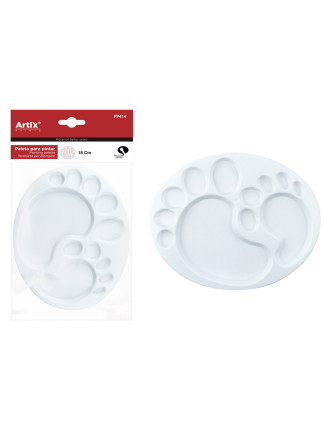 ARTIX PAINTS παιδική πλαστική παλέτα PP414, 14.5x18cm