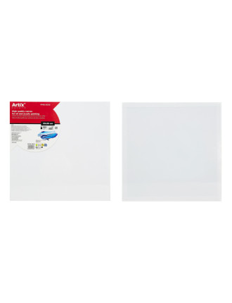 ARTIX PAINTS καμβάς καρτολίνο ζωγραφικής PP95-3030, 30x30cm, 280gr/m², λευκός