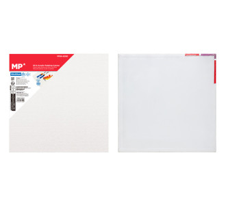 MP καμβάς καρτολίνο ζωγραφικής PP95-5050, 50x50cm, 280gr/m², λευκός MP καμβάς καρτολίνο ζωγραφικής PP95-5050, 50x50cm, 280gr/m², λευκός