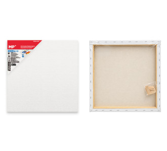 MP καμβάς τελάρο ζωγραφικής PP99-4040, 40x40cm, 380gr/m², λευκός MP καμβάς τελάρο ζωγραφικής PP99-4040, 40x40cm, 380gr/m², λευκός