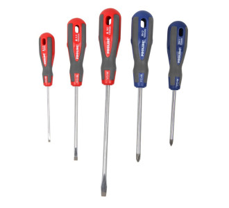 PROLINE σετ κατσαβίδια 10208, 3x ίσια & 2x σταυρωτά, μαγνητικά, 5τμχ