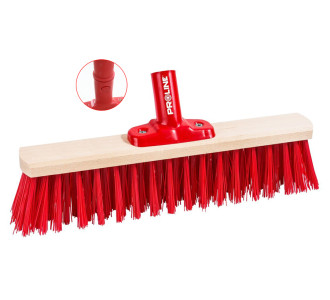 PROLINE ξύλινη σκούπα 14300 με συνθετική τρίχα 8cm, click system, 30cm PROLINE ξύλινη σκούπα 14300 με συνθετική τρίχα 8cm, click system, 30cm
