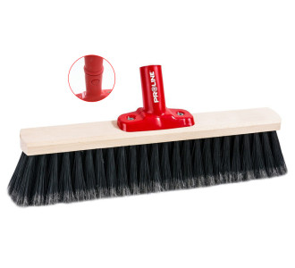 PROLINE ξύλινη σκούπα 14303 με συνθετική τρίχα 8cm, click system, 30cm PROLINE ξύλινη σκούπα 14303 με συνθετική τρίχα 8cm, click system, 30cm