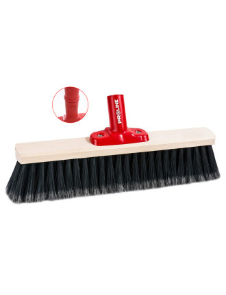 PROLINE ξύλινη σκούπα 14303 με συνθετική τρίχα 8cm, click system, 30cm PROLINE ξύλινη σκούπα 14303 με συνθετική τρίχα 8cm, click system, 30cm