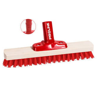 PROLINE ξύλινη σκούπα 14306 με συνθετική τρίχα 3cm, click system, 30cm PROLINE ξύλινη σκούπα 14306 με συνθετική τρίχα 3cm, click system, 30cm