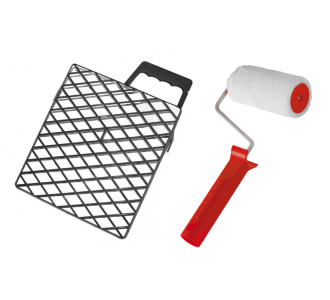 PROLINE ρολό & σχάρα βαφής 43150 με λαβή, πολυαμιδίου, 100mm PROLINE ρολό & σχάρα βαφής 43150 με λαβή, πολυαμιδίου, 100mm