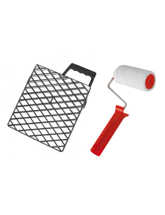 PROLINE ρολό & σχάρα βαφής 43150 με λαβή, πολυαμιδίου, 100mm PROLINE ρολό & σχάρα βαφής 43150 με λαβή, πολυαμιδίου, 100mm