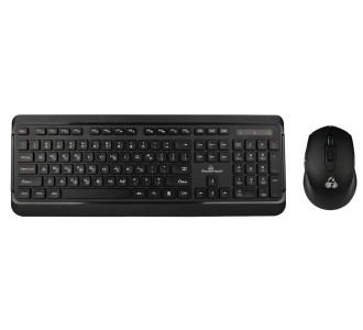 POWERTECH set ποντίκι & πληκτρολόγιο PT-1060, ασύρματο, 1600DPI, μαύρο