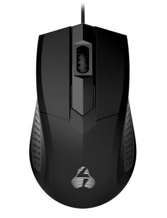 POWERTECH ενσύρματο ποντίκι PT-1077, οπτικό, 1000DPI, μαύρο