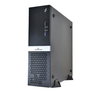 POWERTECH PC Case PT-1099 με 250W PSU, Micro-ATX, 356x102x338mm, μαύρο