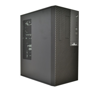 POWERTECH PC Case PT-1101 με 550W PSU, Micro-ATX, 265x168x353mm, μαύρο