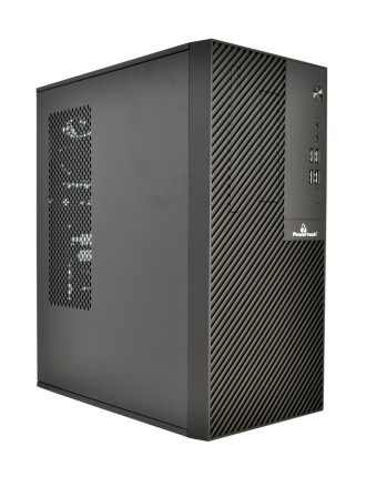 POWERTECH PC Case PT-1101 με 550W PSU, Micro-ATX, 265x168x353mm, μαύρο