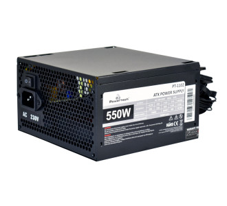 POWERTECH τροφοδοτικό για PC PT-1102, 550W, ATX, 120mm Fan
