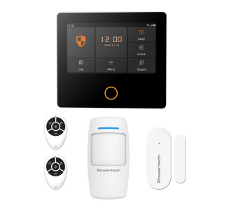 POWERTECH ασύρματο σύστημα συναγερμού PT-1125, αφής, Wi-Fi, 2G, TUYA