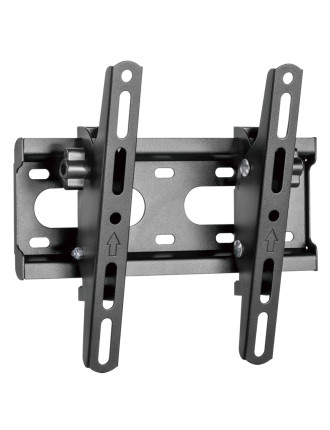 POWERTECH επιτοίχια βάση τηλεόρασης PT-1126, 23-43", έως 45kg, ρυθμιζόμενη κλίση