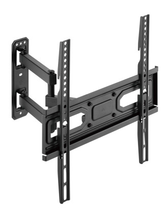 POWERTECH επιτοίχια βάση τηλεόρασης PT-1131, 32-55", έως 35kg, full motion