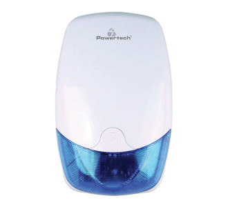 POWERTECH σειρήνα PT-1137, εξωτερικού χώρου, 110dB, μπλε