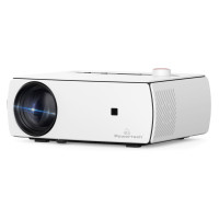 POWERTECH LED βιντεοπροβολέας PT-1158, ηχείο, 1080p, 210 ANSI lm, λευκός POWERTECH LED βιντεοπροβολέας PT-1158, ηχείο, 1080p, 210 ANSI lm, λευκός