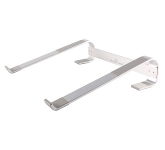POWERTECH μεταλλική βάση laptop PT-1161, έως 18", ασημί POWERTECH μεταλλική βάση laptop PT-1161, έως 18", ασημί