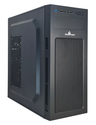 POWERTECH PC Case PT-1168 με 550W PSU, ATX, 418x200x416mm, μαύρο