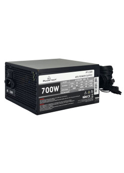 POWERTECH τροφοδοτικό για PC PT-1169, 700W, ATX, 140mm Fan