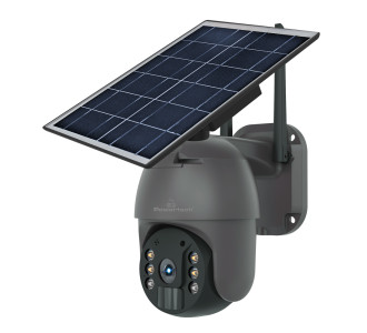 POWERTECH smart ηλιακή κάμερα PT-1174, 3MP, 4G, SD, PTZ, IP65