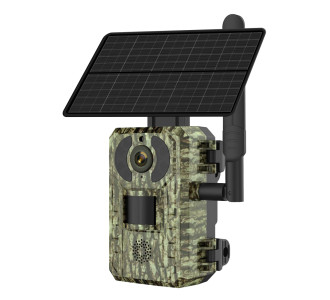 POWERTECH smart ηλιακή κάμερα κυνηγού PT-1178, 4MP, 4G, PIR, SD, IP66