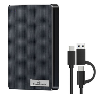 POWERTECH θήκη για 2.5" SATA HDD/SSD PT-1232, 5Gbps, μαύρη POWERTECH θήκη για 2.5" SATA HDD/SSD PT-1232, 5Gbps, μαύρη