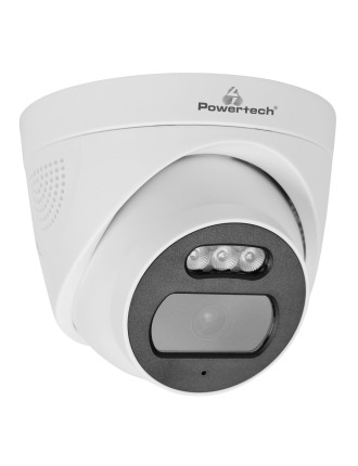 POWERTECH IP κάμερα PT-1236 με μικρόφωνο, 3.6mm, 2MP, PoE, IR 25m