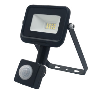 POWERTECH LED προβολέας PT-1260, με αισθητήρα κίνησης, 10W, 4000K, IP65