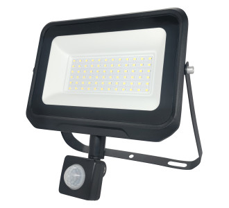 POWERTECH LED προβολέας PT-1263, με αισθητήρα κίνησης, 50W, 4000K, IP65