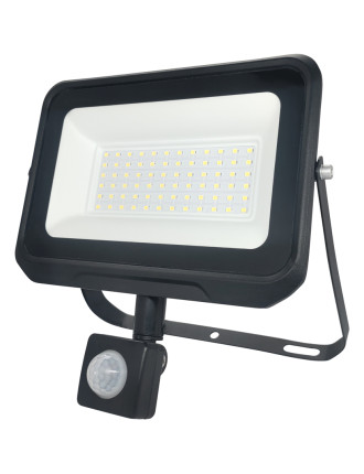 POWERTECH LED προβολέας PT-1263, με αισθητήρα κίνησης, 50W, 4000K, IP65