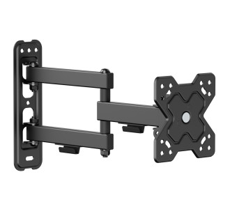 POWERTECH επιτοίχια βάση τηλεόρασης PT-1279, 13-32", έως 20kg, full motion