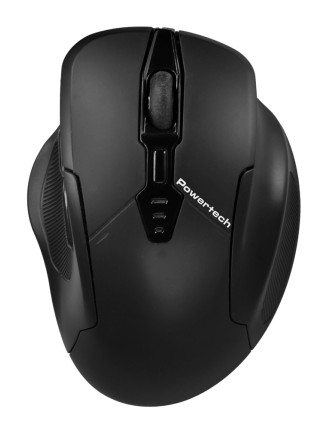 POWERTECH ασύρματο ποντίκι PT-1288, USB δέκτης, έως 1600DPI, 400mAh, μαύρο POWERTECH ασύρματο ποντίκι PT-1288, USB δέκτης, έως 1600DPI, 400mAh, μαύρο
