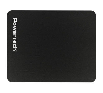 POWERTECH mouse pad PT-1292, 20x18cm, μαύρο POWERTECH mouse pad PT-1292, 20x18cm, μαύρο