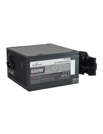 POWERTECH τροφοδοτικό PC PT-1310, 600W, ATX, 120mm Fan