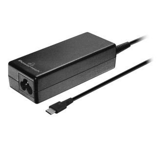 POWERTECH φορτιστής laptop PT-1319, USB-C PD 3.0, universal, 65W, μαύρος
