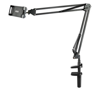 POWERTECH βάση γραφείου για smartphone/tablet PT-1353 έως 11", μαύρη