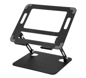 POWERTECH επιτραπέζια βάση για laptop/tablet PT-1354 έως 18.3", foldable, μαύρη