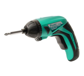 PROSKIT ηλεκτρικό κατσαβίδι PT-1362U με 4 μύτες, LED φακός, 1500mAh