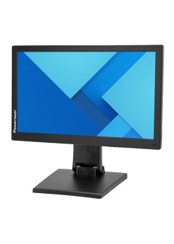 POWERTECH οθόνη αφής PT-1367, IPS LED, 15.6" 1920x1080, HDMI/VGA/USB, μαύρη